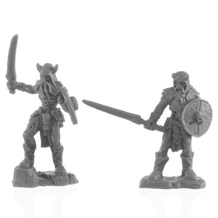 Thinkandplay Bones BK Rune Wight Warriors Miniature Game - Set of 2 TH2740312